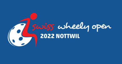 Paraflorbalová reprezentace odjela na mezinárodní turnaj Swiss Wheely Open 2022 do Notwillu