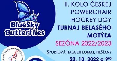 Druhé kolo České Powerchair Hockey ligy se odehraje na Slovensku!