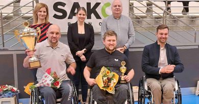 Poslední kolo Českého poháru ve stolním tenise vozíčkářů 2022