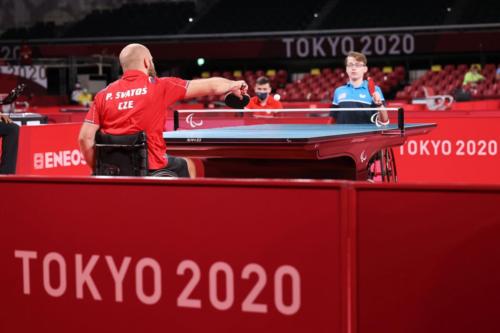 LPH Tokyo 2020, zápas Petra Svatoše proti van Emburgh Jenson (USA)